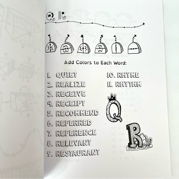 New Thinking Tree Art & Logic Brain Games Workbook Wind Rain Fire Light Morning - Picture 6 of 10